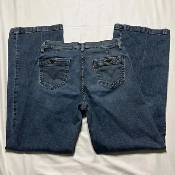 Levi's Denim - EUC Levi’s "Genuinely Crafted" line: medium wash "perfect slimming" bootcut